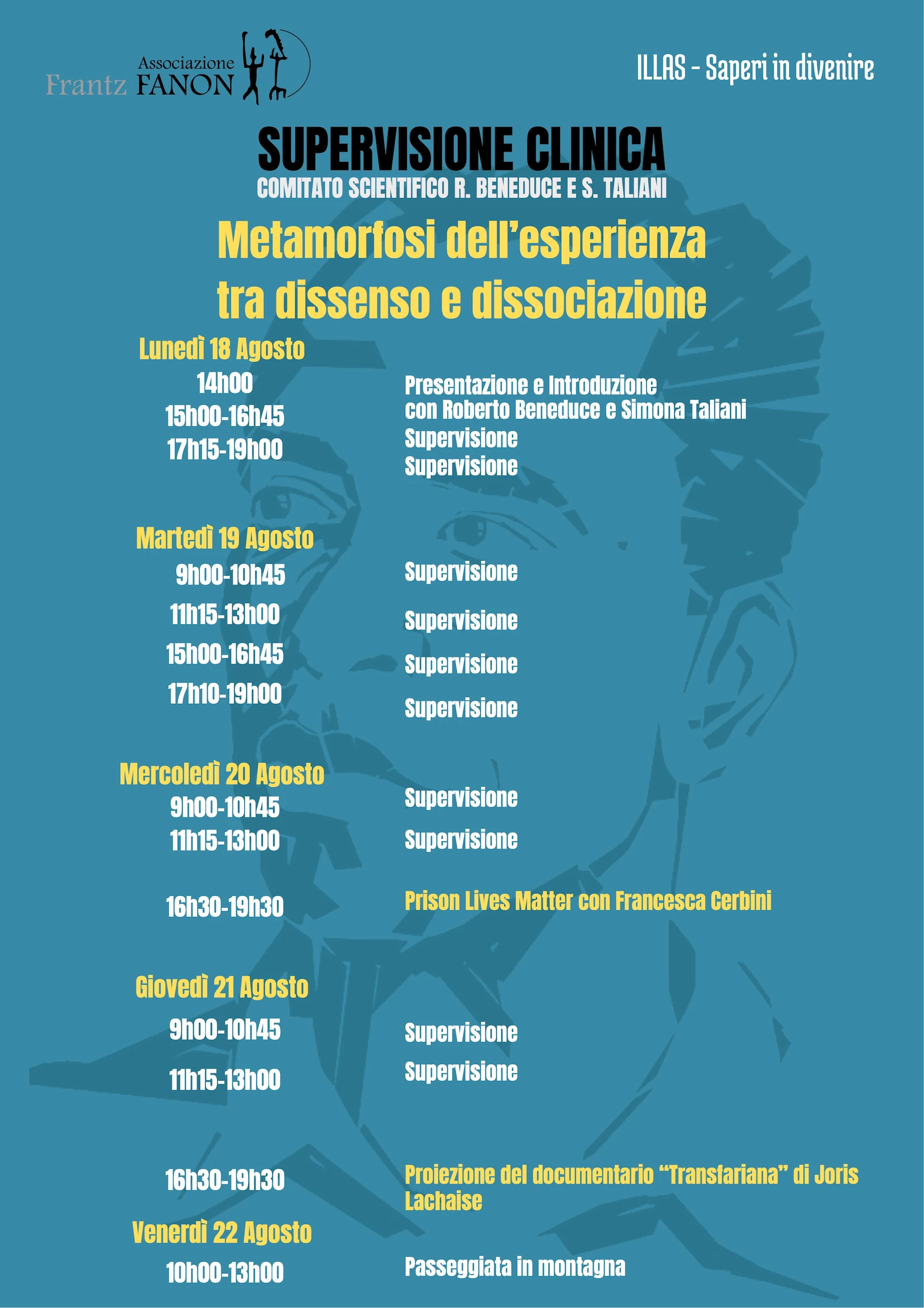 PROGRAMMI ENTRACQUE AGOSTO 2025